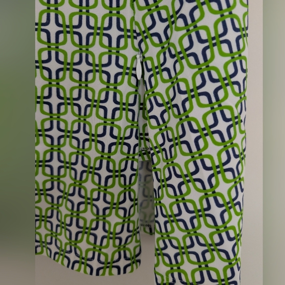 Jude Connally Skort Skirt Womens Medium Geometric Print Stretch Pull On Morgan - Picture 4 of 9